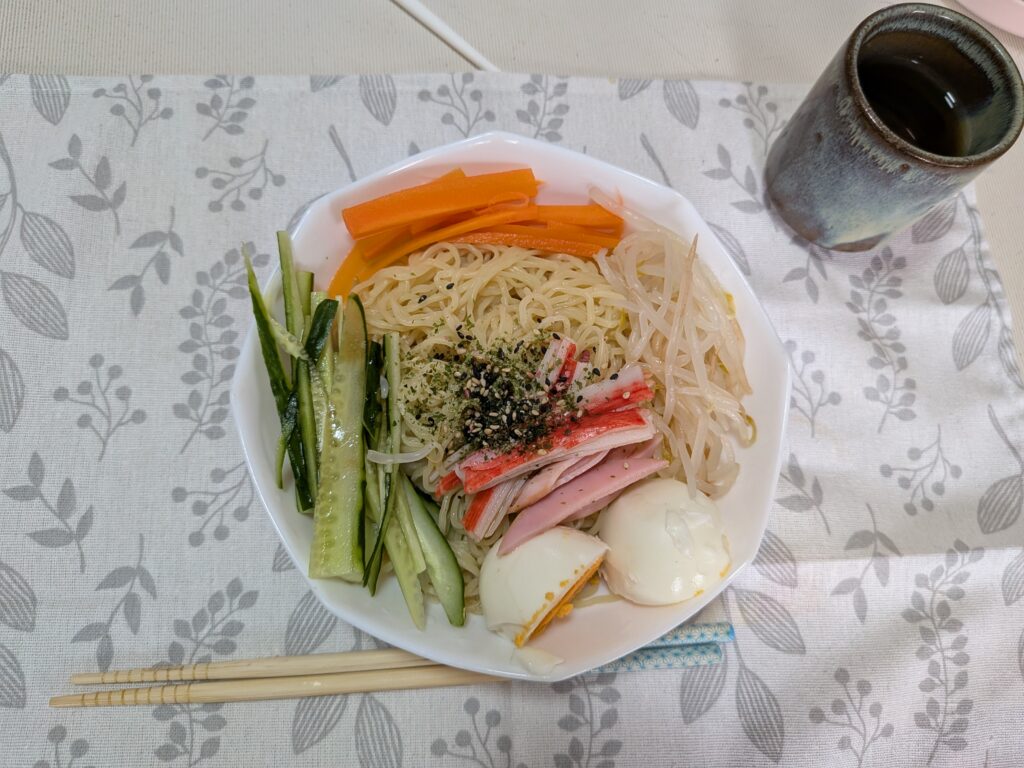 41 日目 昼食:冷やし中華
